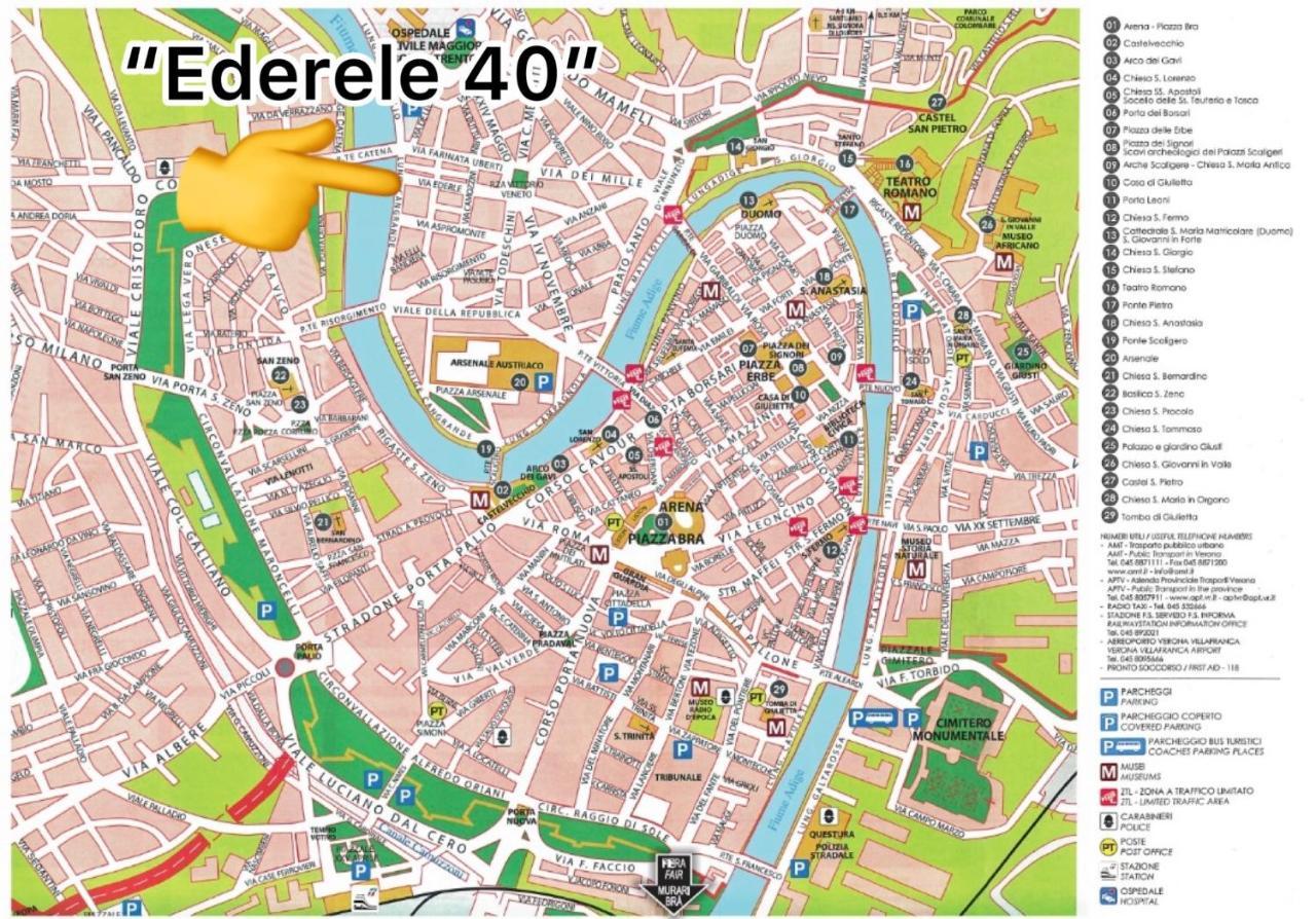 Ederle 40 Appartamento Verona Esterno foto